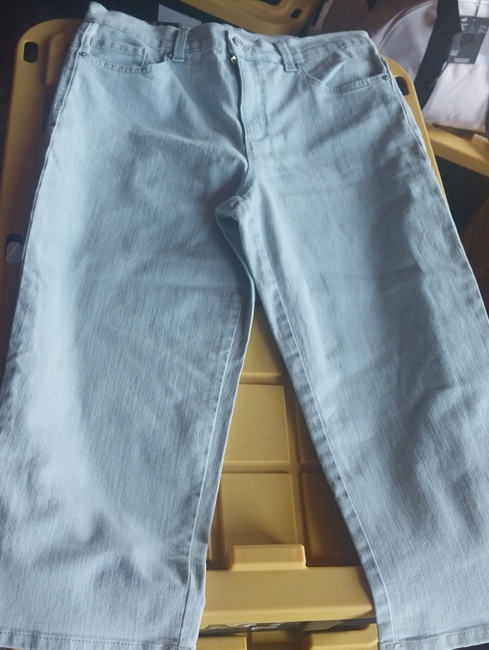 Gloria Vanderbilt Light Blue Capris